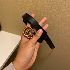 thin gucci belt